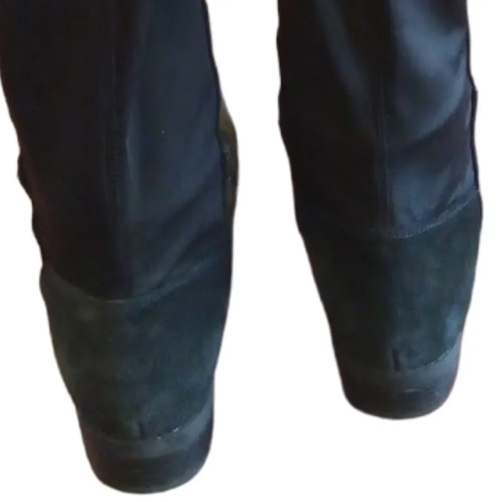 EUC | Blondo | Black Suede | Tall Waterproof Boots | Pull On | Womens | Size: 9M - Picture 6 of 16